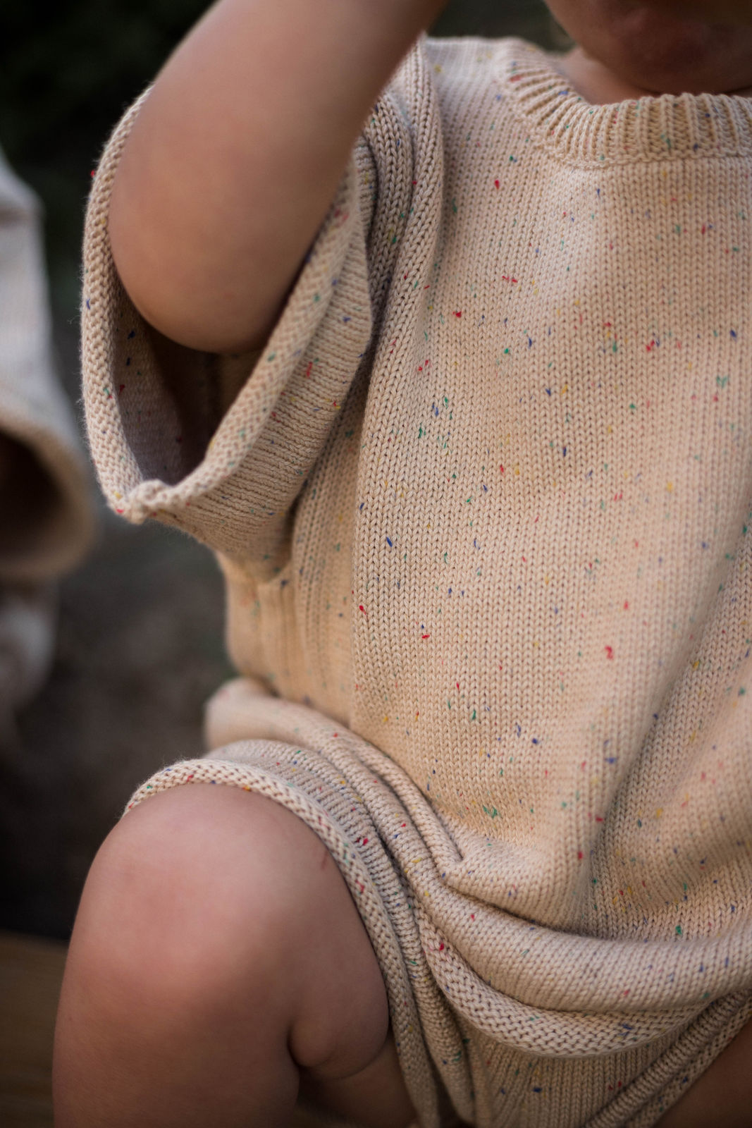 Confetti Oversized Knit Tee