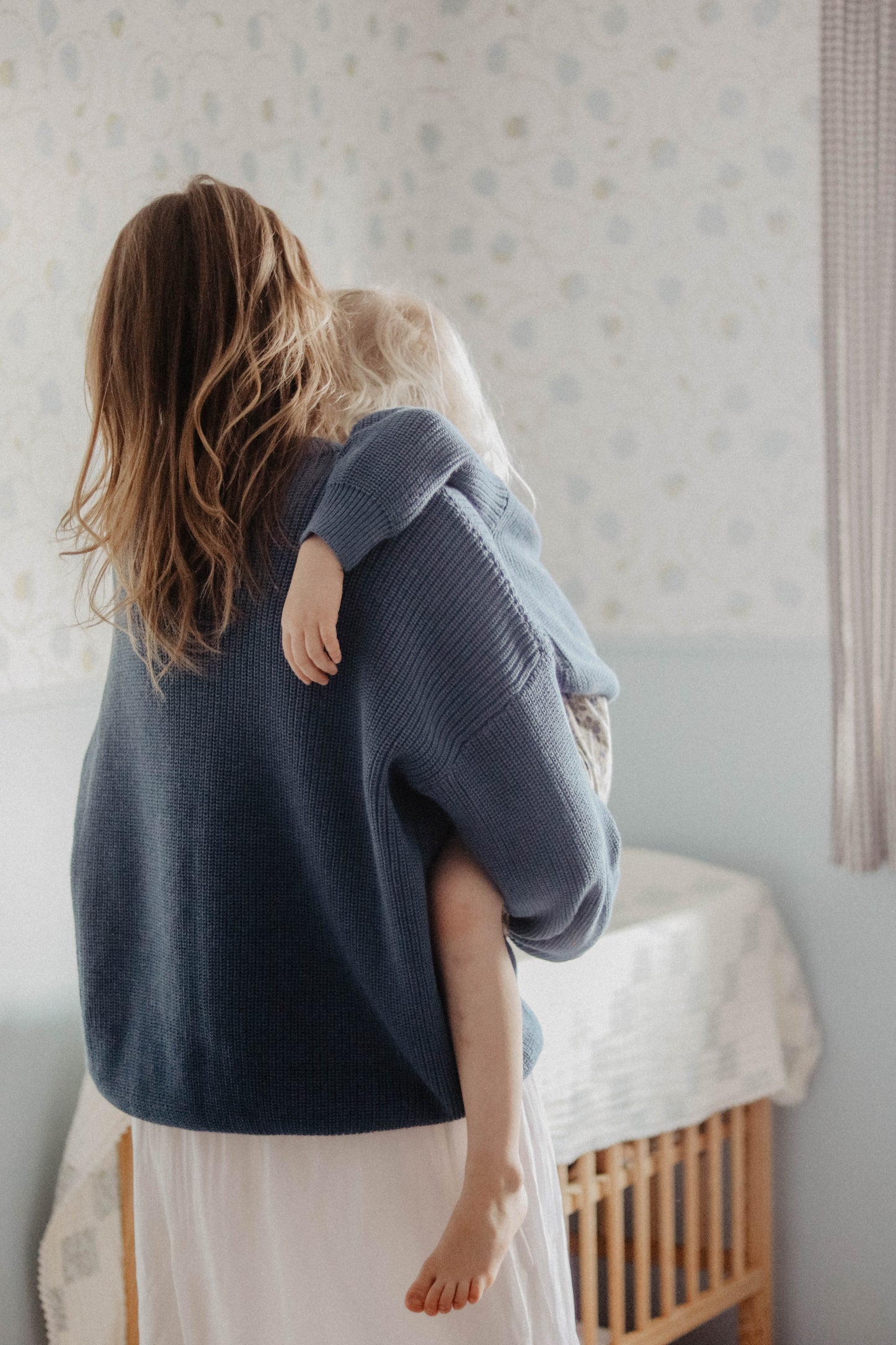 Blueberry Heavy Chunky Knit Pulli MUM - rich blue