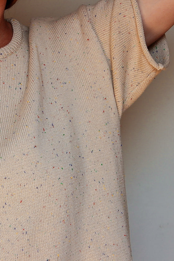 Confetti Oversized Knit Tee MUM