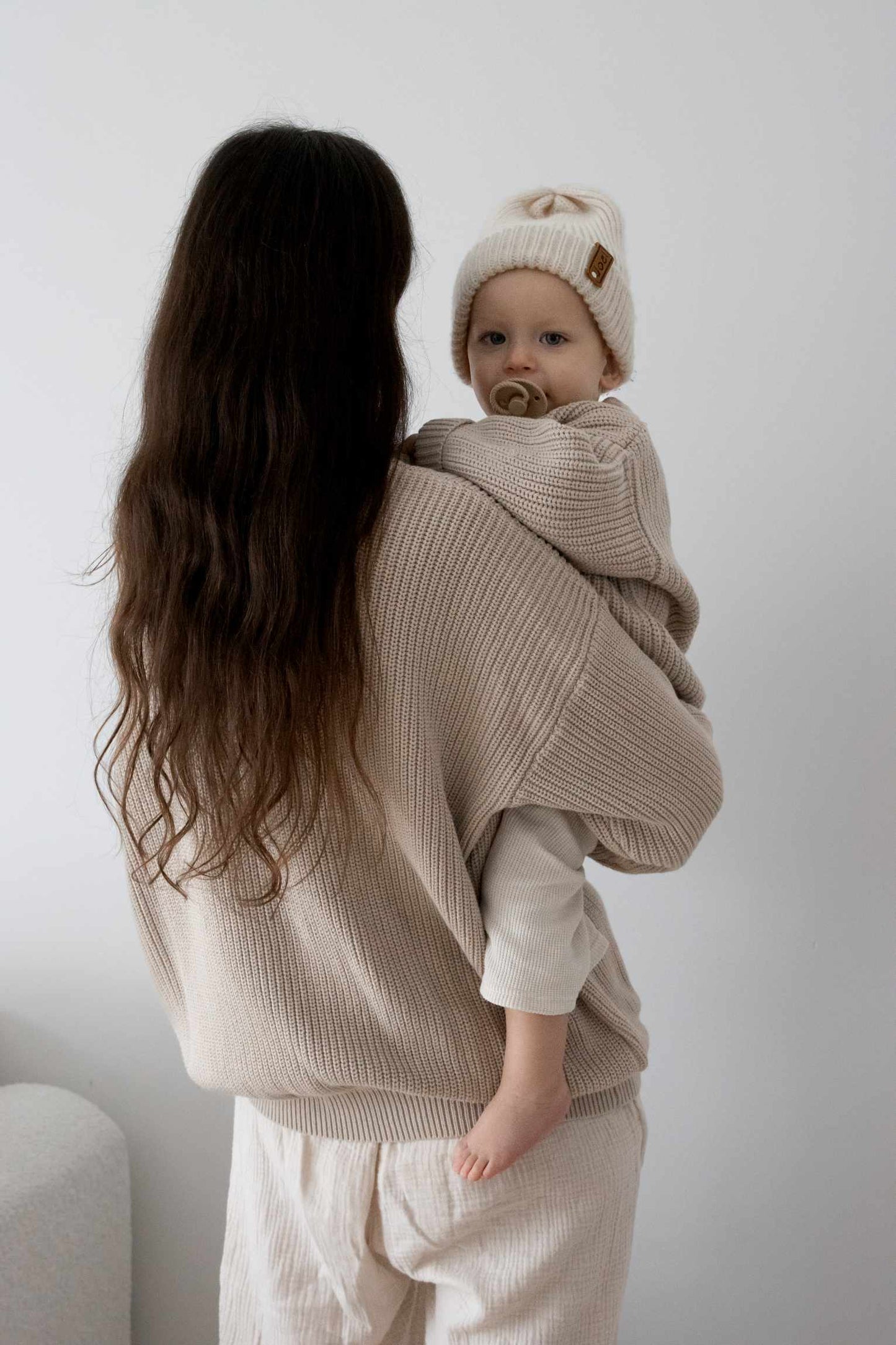 Heavy Knit Pulli MUM Oat - neutral beige