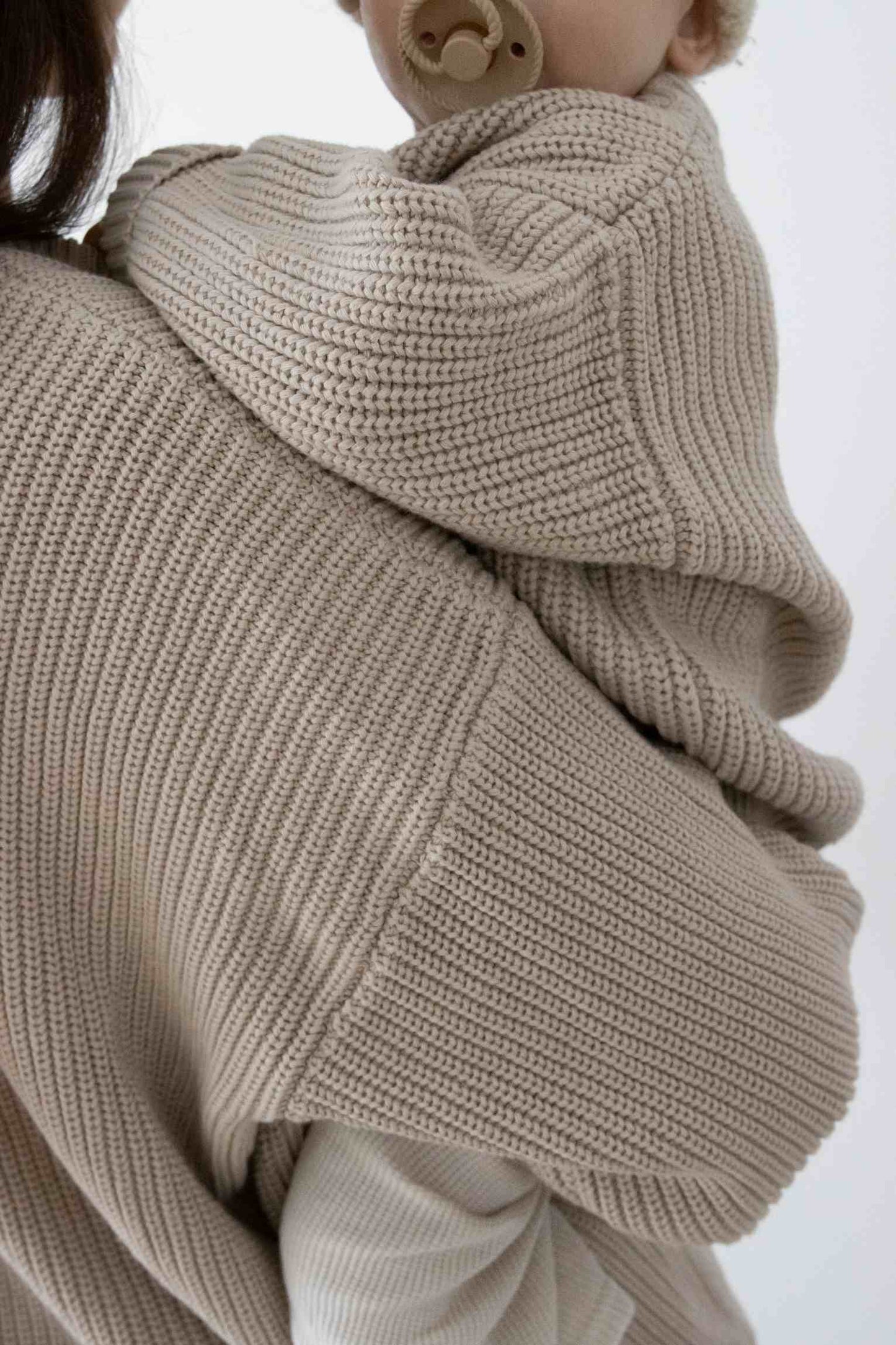 Heavy Knit Pulli MUM Oat - neutral beige